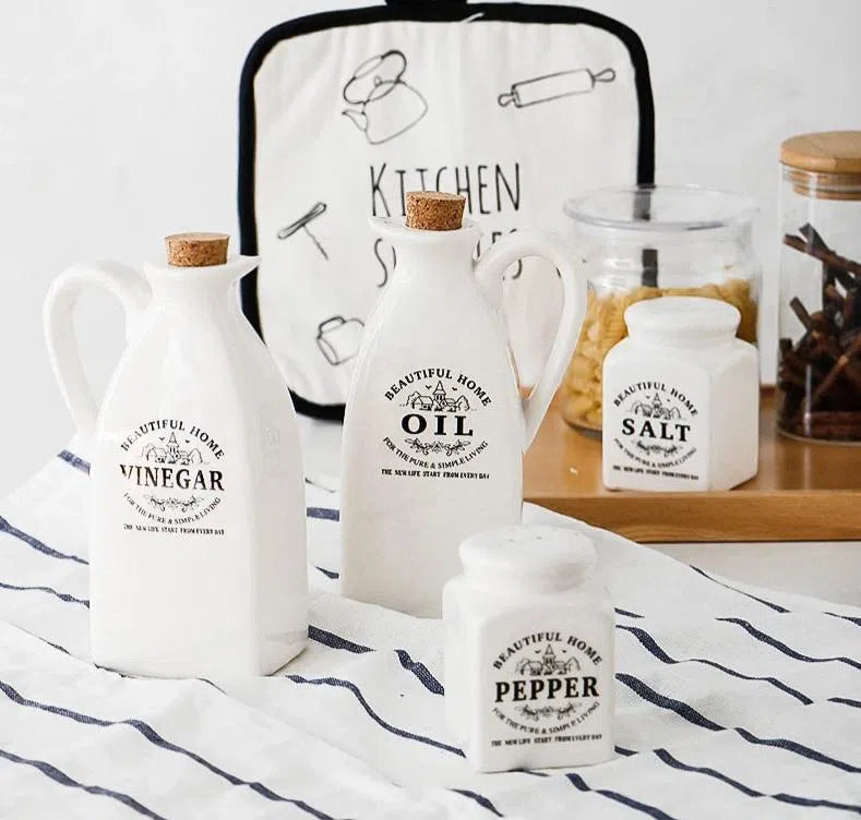 Conjunto Galheteiro em Cerâmica-Kasamô