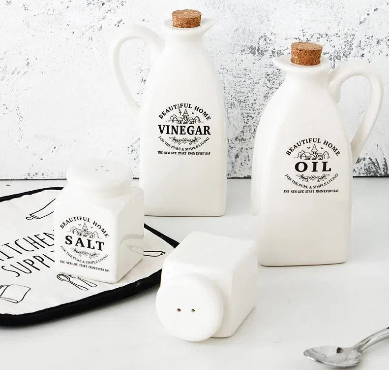 Conjunto Galheteiro em Cerâmica-Kasamô