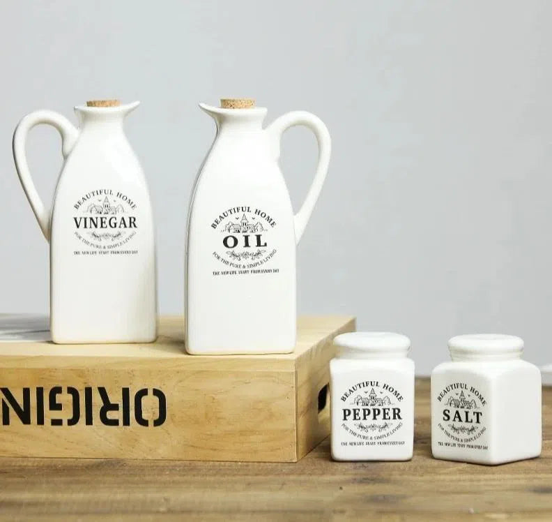 Conjunto Galheteiro em Cerâmica-Kasamô