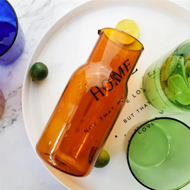 Conjunto Jarra e Copo - (Moringa) - Coleção Rainbow-Kasamô