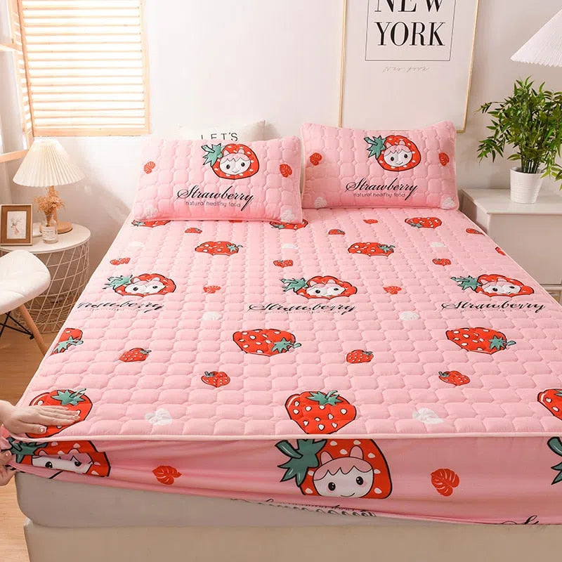 Conjunto Sleep Peace - Lençol e Fronhas 100% Microfibra Ultra Macia-Kasamô