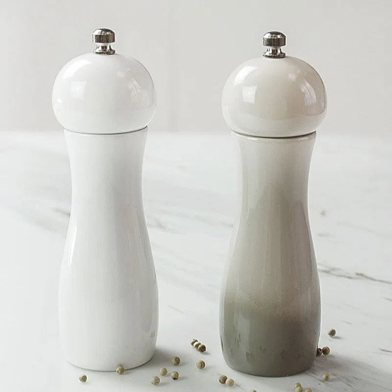Conjunto de Moedores de Sal e Pimenta em Cerâmica-Kasamô