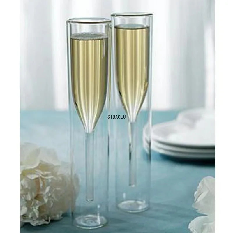 Conjunto de Taças de Fundo Duplo - 2 Peças-Kasamô