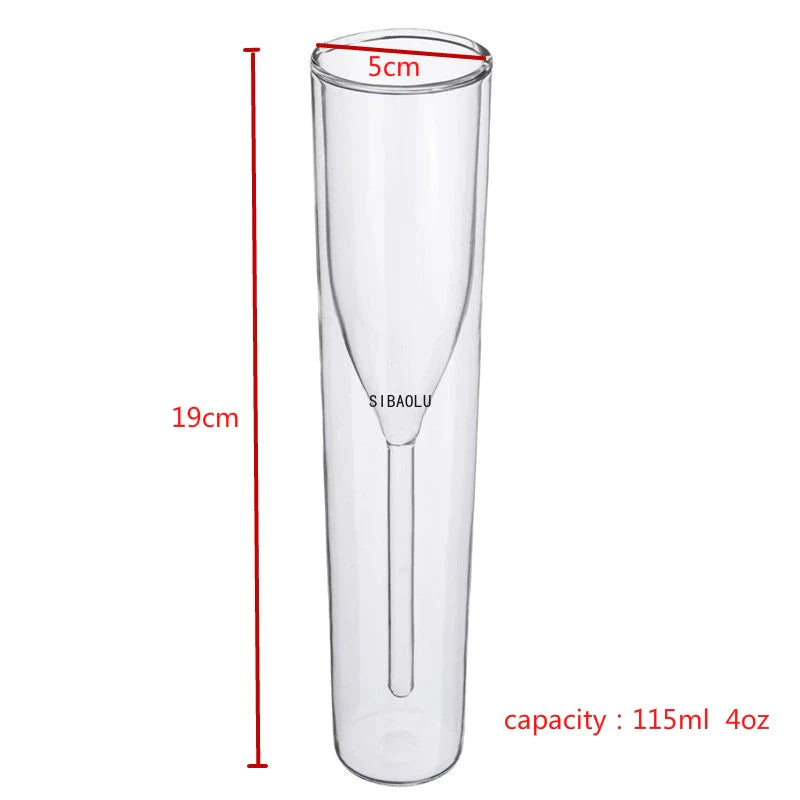 Conjunto de Taças de Fundo Duplo - 2 Peças-Kasamô