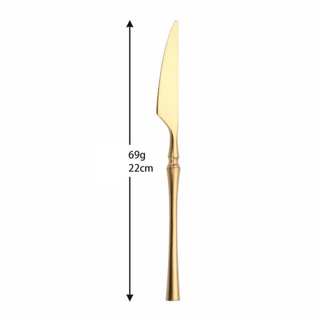 Conjunto de Talheres Ingleses - 4 Peças-Kasamô