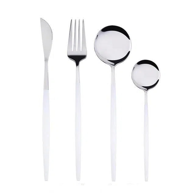 Conjunto de Talheres Luxo - 4 Peças-Kasamô