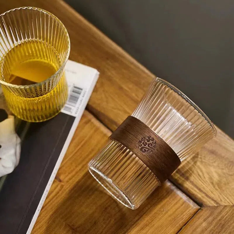 Copo Canelado Estilo Japonês-Kasamô