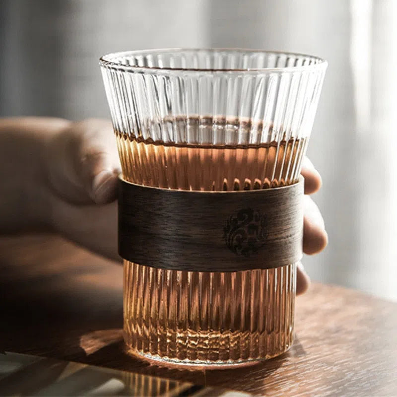 Copo Canelado Estilo Japonês-Kasamô