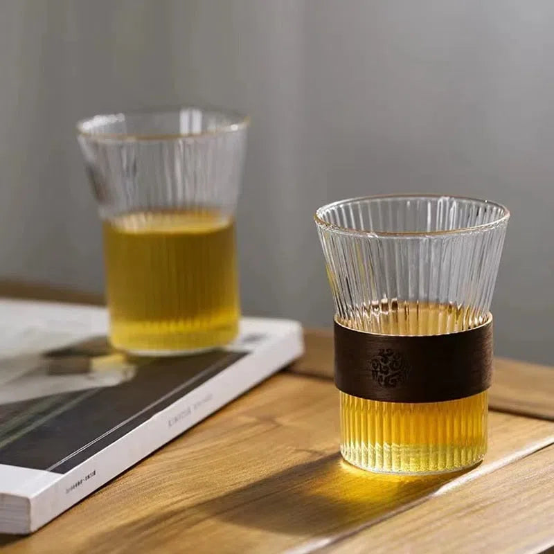 Copo Canelado Estilo Japonês-Kasamô