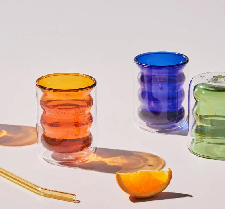 Copo Color com Dupla Camada 220ml - Coleção Rainbow-Kasamô