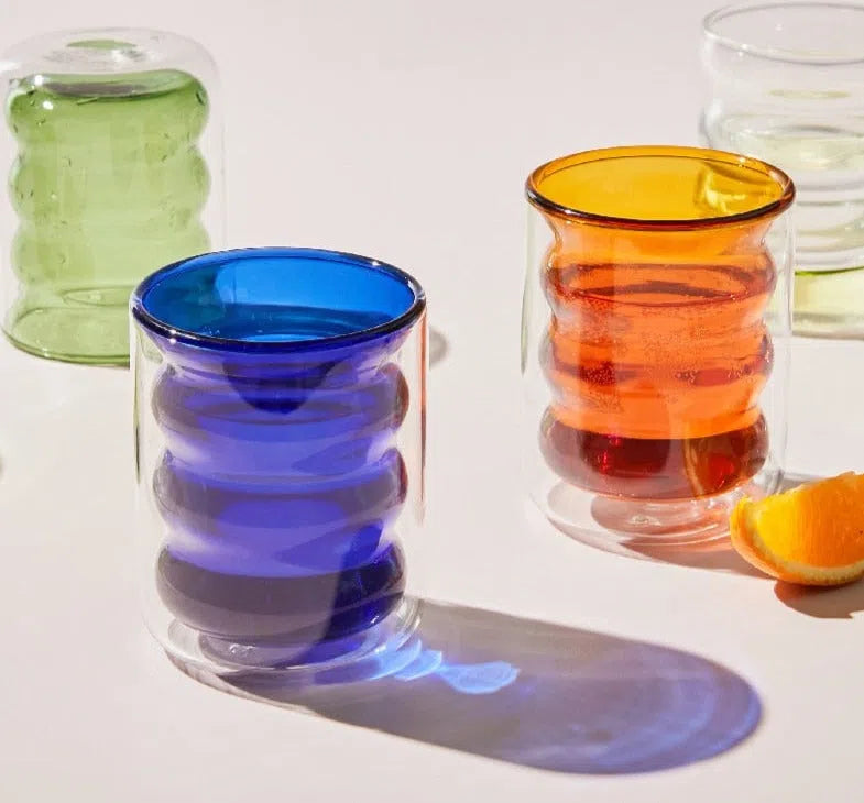 Copo Color com Dupla Camada 220ml - Coleção Rainbow-Kasamô