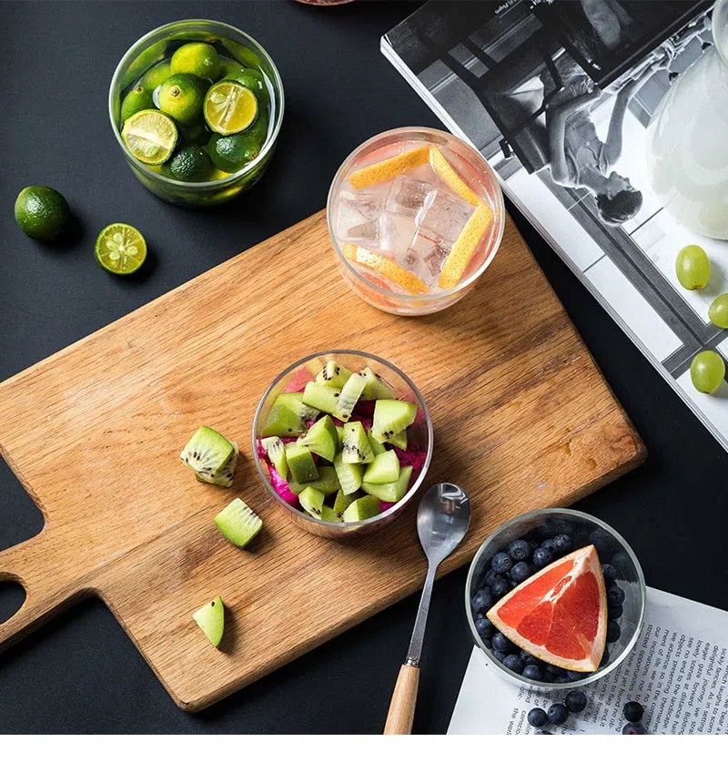 Copo de Vidro - 200ml - 2 pçs-Kasamô