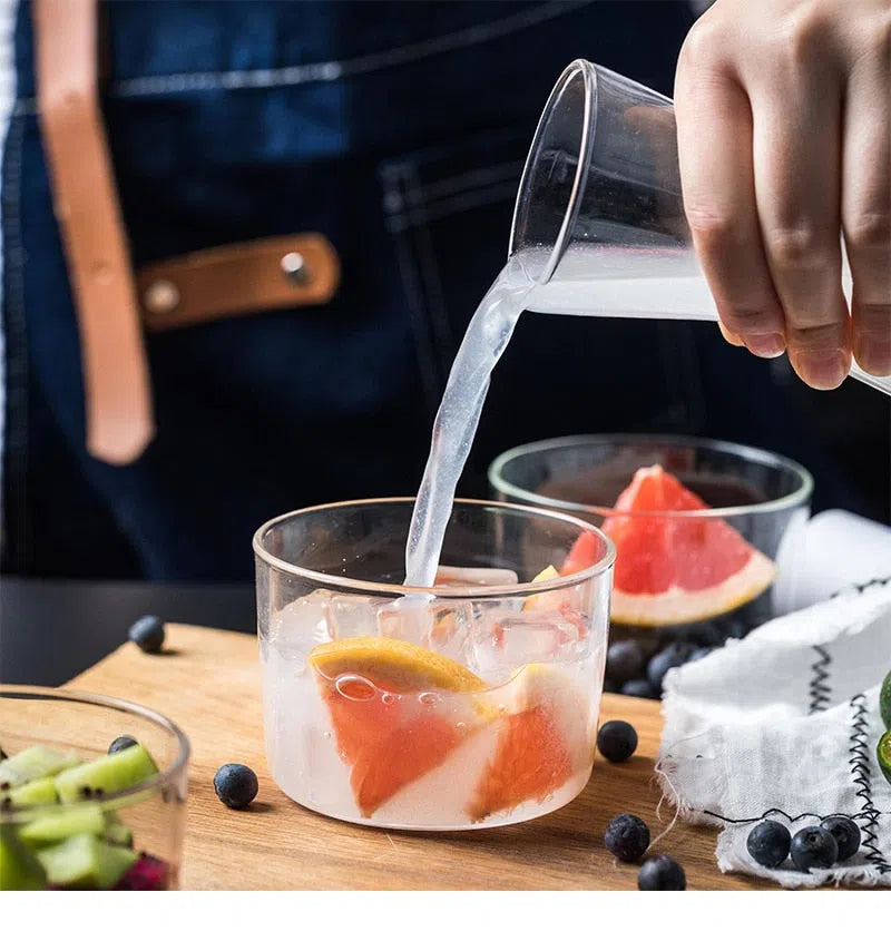 Copo de Vidro - 200ml - 2 pçs-Kasamô