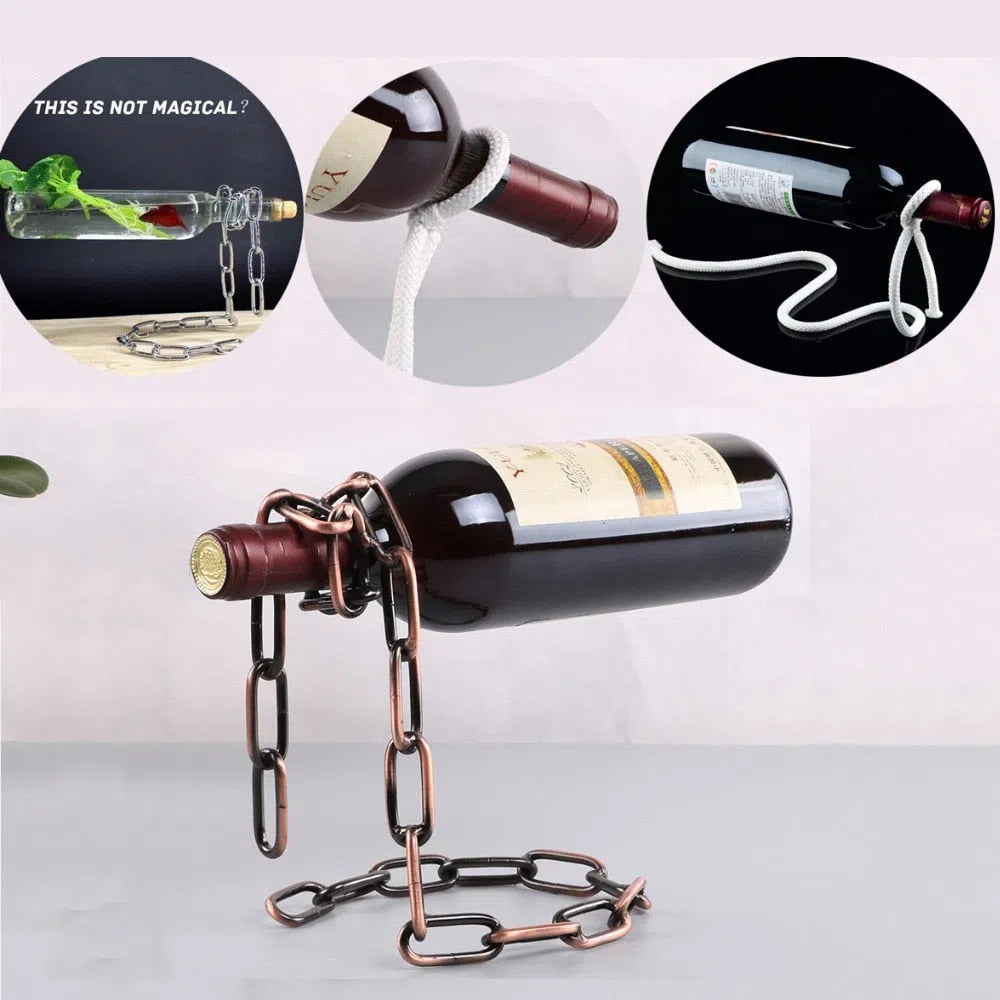 Corrente ou Corda Mágica Suporte para Vinhos-Kasamô