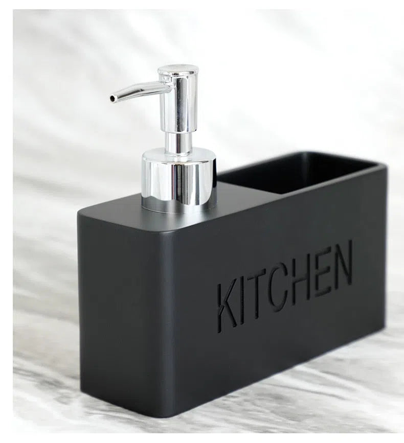 Dispenser de Detergente e Porta Esponja para Cozinha-Kasamô