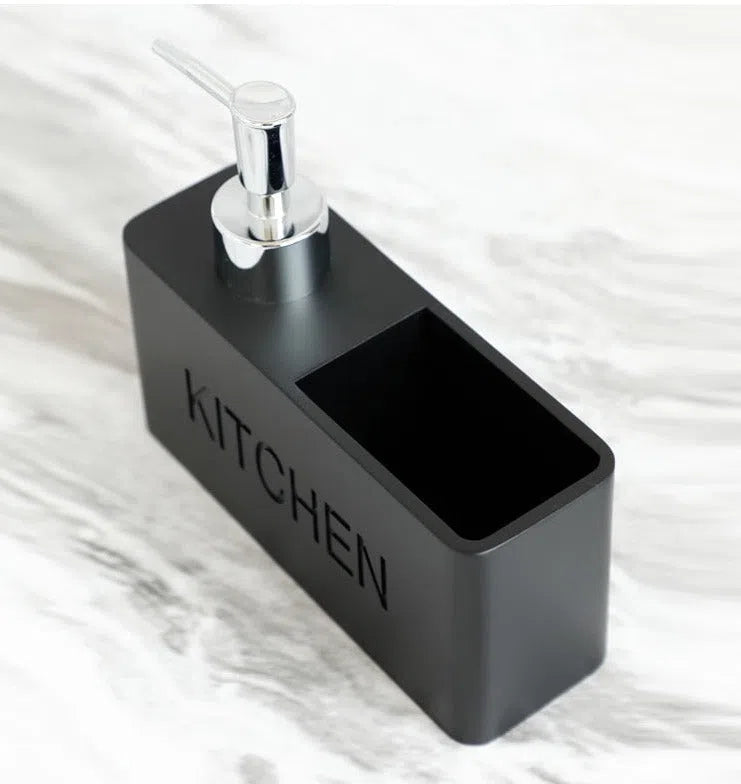 Dispenser de Detergente e Porta Esponja para Cozinha-Kasamô