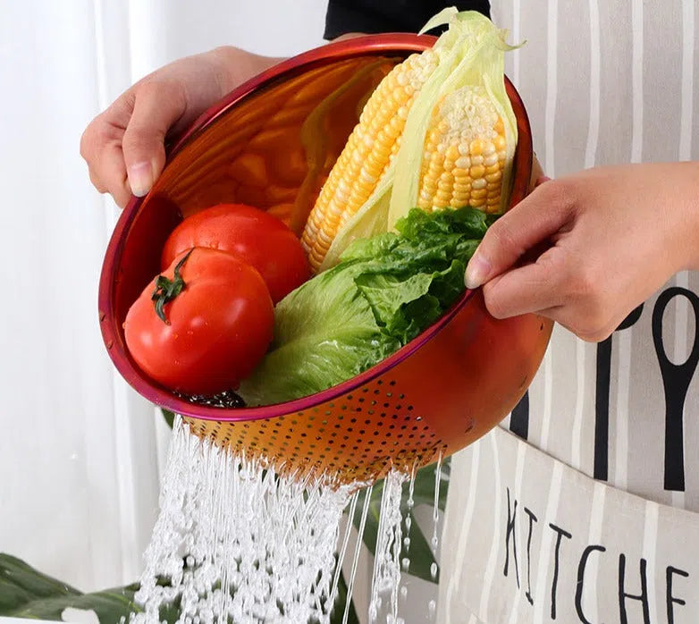 Escorredor em Aço Inox-Kasamô