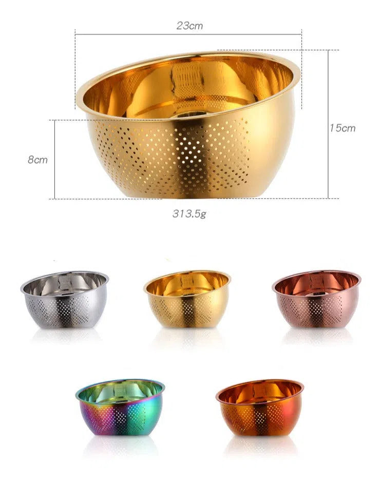 Escorredor em Aço Inox-Kasamô