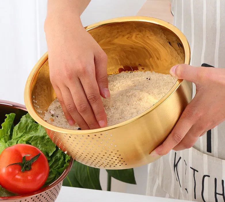 Escorredor em Aço Inox-Kasamô