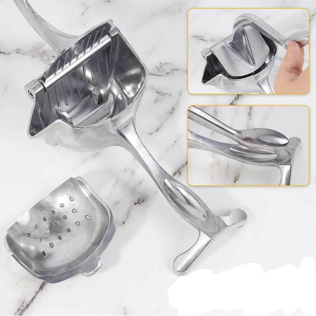 Espremedor Manual de Liga de Alumínio-Kasamô