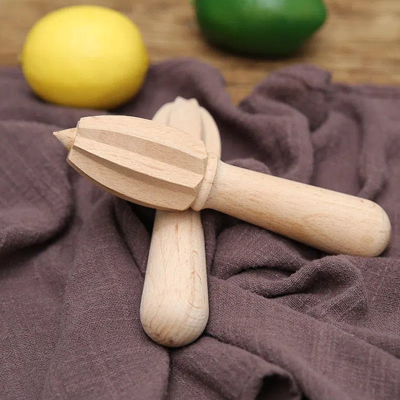 Espremedor de Limão Manual em Madeira de Faia Natural-Kasamô