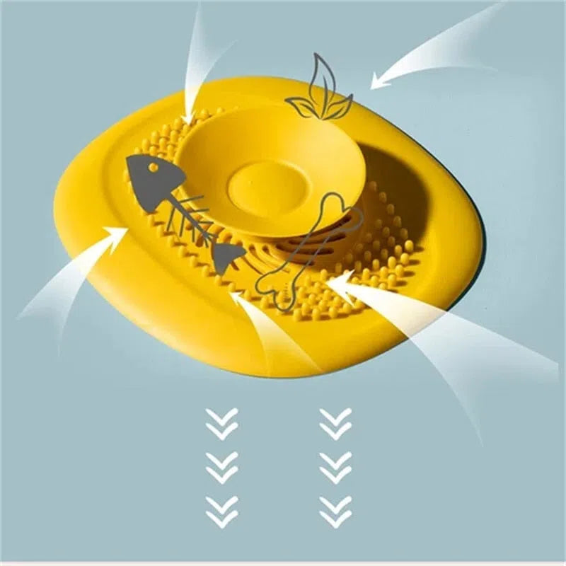 Filtro de Pia e Ralo com Dispositivo de Escoamento - Easy Clean-Kasamô