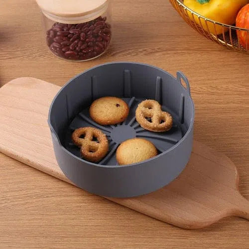 Forma de Silicone para Air Fryer e Micro-Ondas-Kasamô