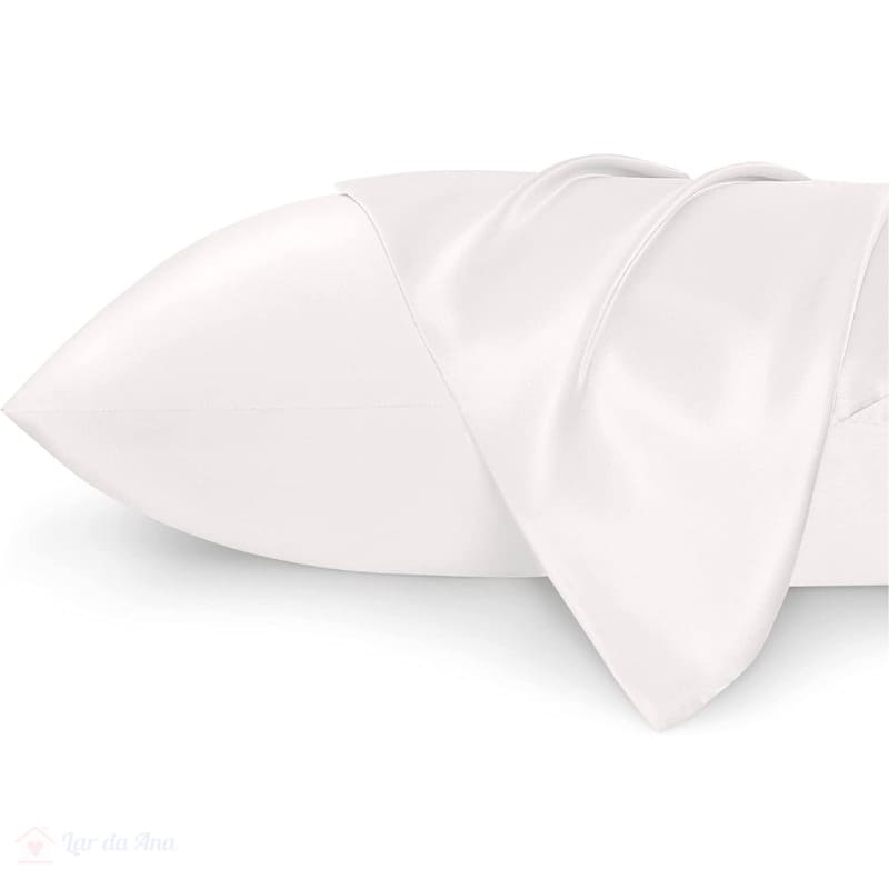 Kit Fronha de Cetim para Travesseiro - 2 Peças