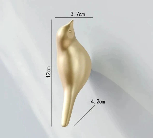 Gancho de Parede Pássaros - 1 Peça-Kasamô