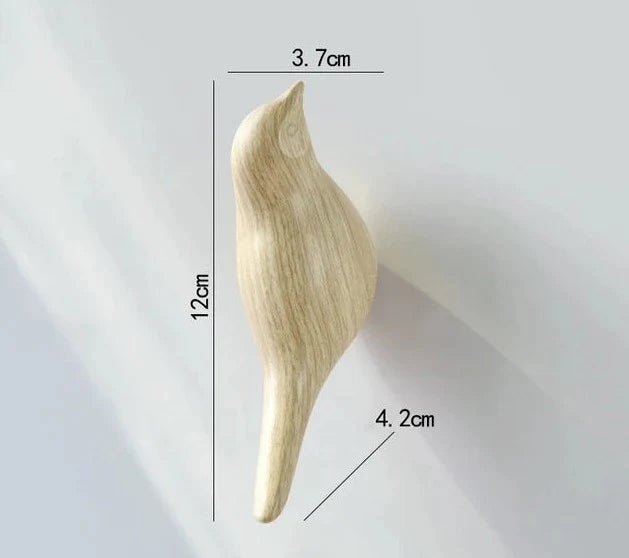 Gancho de Parede Pássaros - 1 Peça-Kasamô