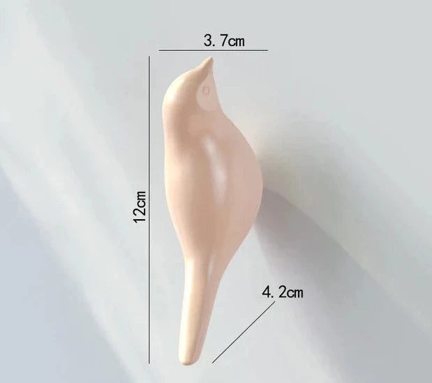 Gancho de Parede Pássaros - 1 Peça-Kasamô