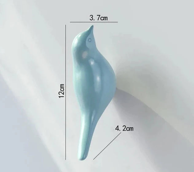 Gancho de Parede Pássaros - 1 Peça-Kasamô