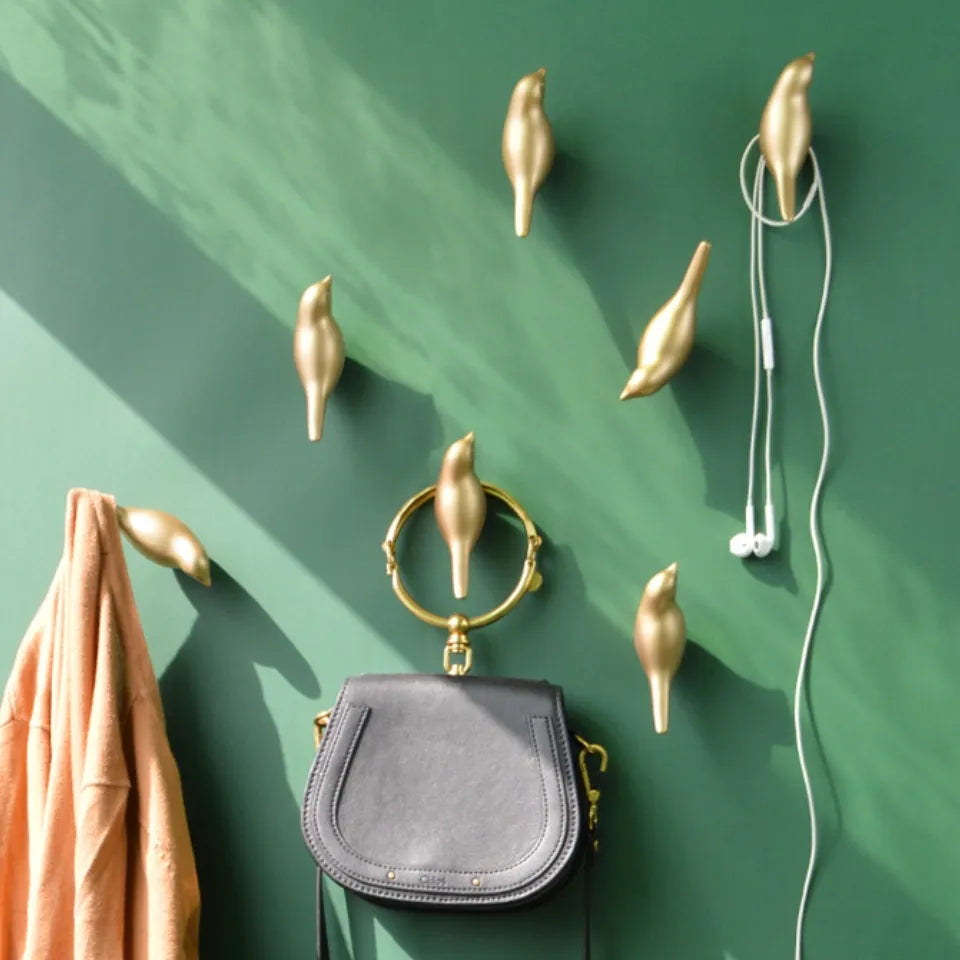 Gancho de Parede Pássaros - 1 Peça-Kasamô