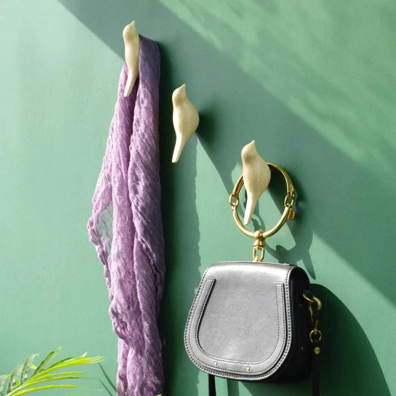 Gancho de Parede Pássaros - 1 Peça-Kasamô