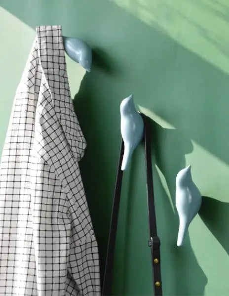 Gancho de Parede Pássaros - 1 Peça-Kasamô