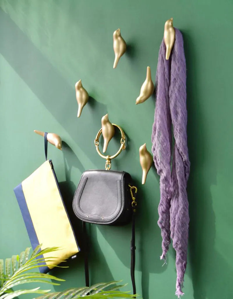 Gancho de Parede Pássaros - 1 Peça-Kasamô