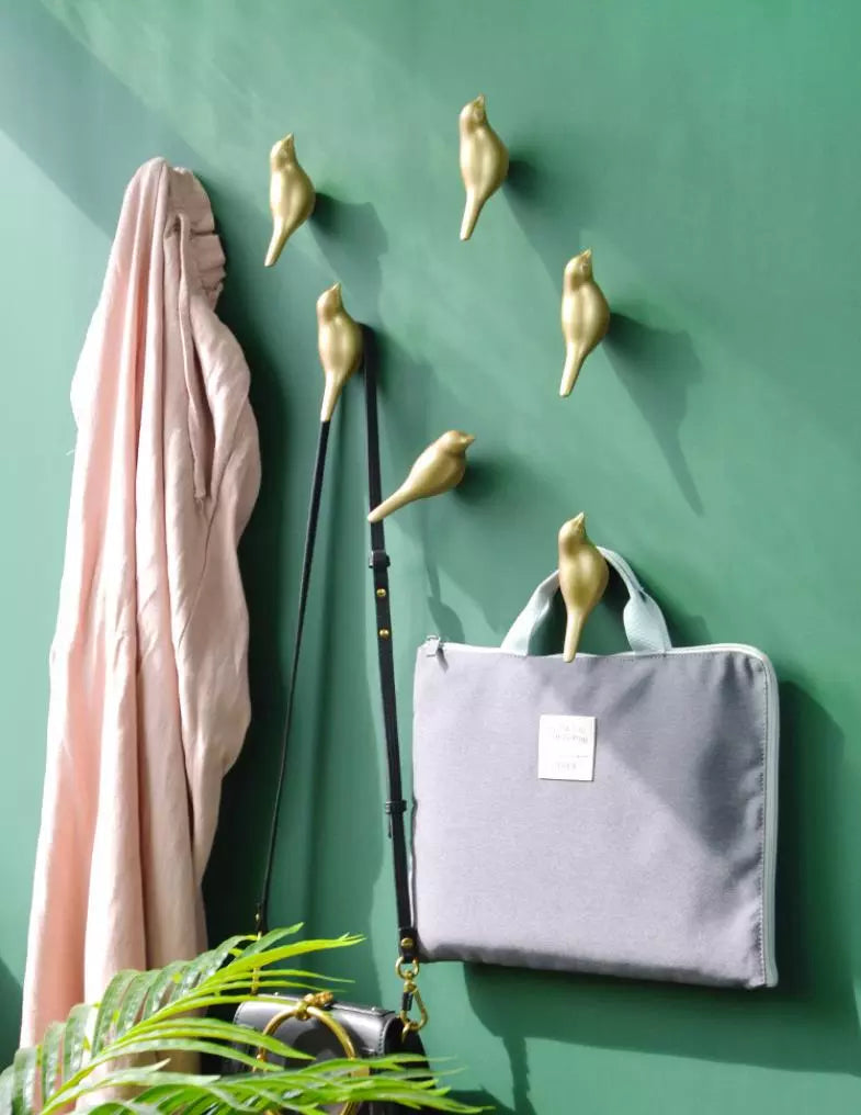 Gancho de Parede Pássaros - 1 Peça-Kasamô