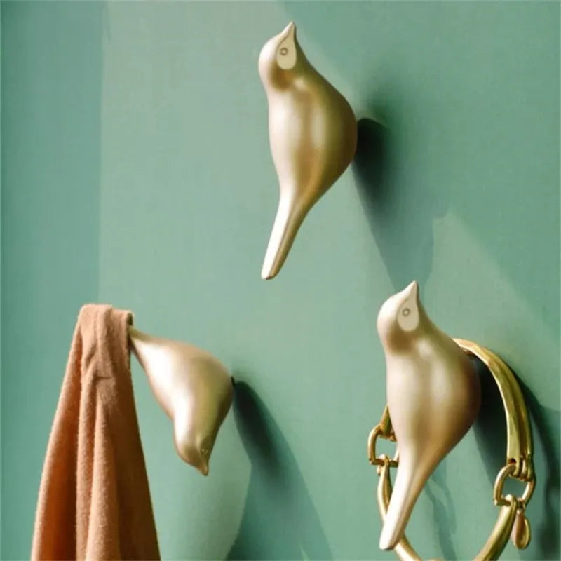 Gancho de Parede Pássaros - 1 Peça-Kasamô