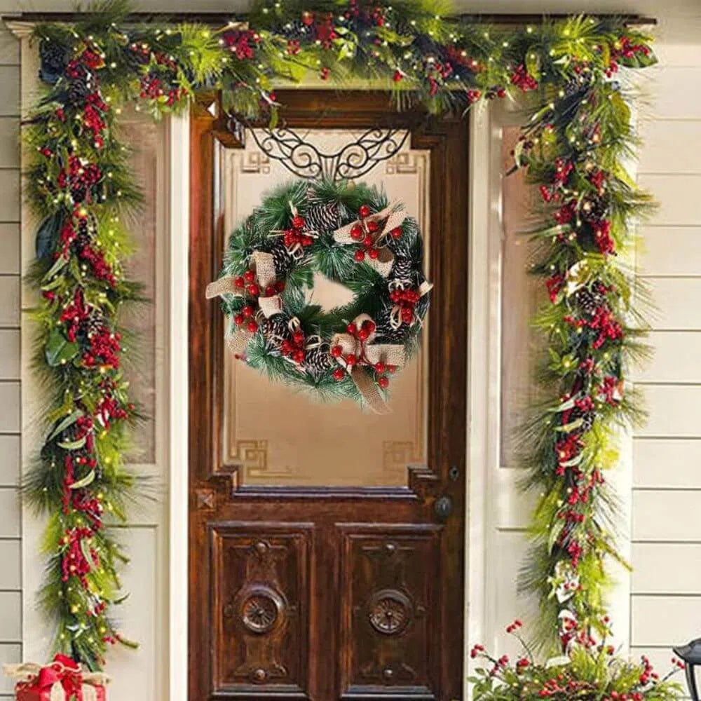 Guirlanda Natalina Decorativa - Kasa Magia do Natal-Kasamô