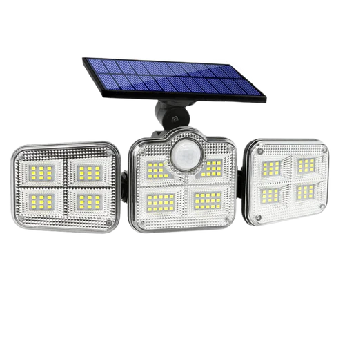 Holofote Solar LED 800W com 3 Cabeças - Power Urbane-Kasamô