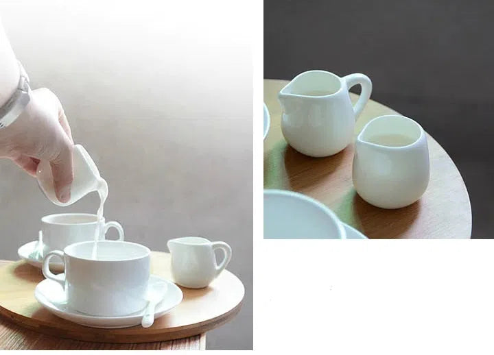 Jarra Minimalista Estilo Europeu em Cerâmica - 50ml, 100ml ou 240ml-Kasamô