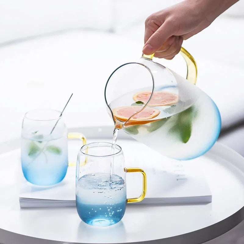 Jarra e Copos Degradê - Coleção Rainbow-Kasamô