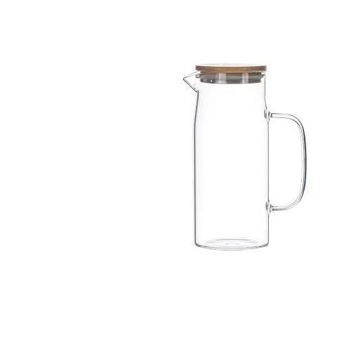 Jarro de Vidro de Borossilicato com Tampa de Bambu-Kasamô
