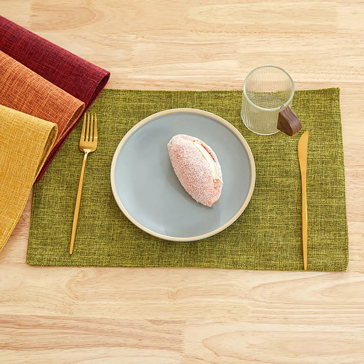 Jogo Americano de Linho para Mesa de Jantar 30x46 cm