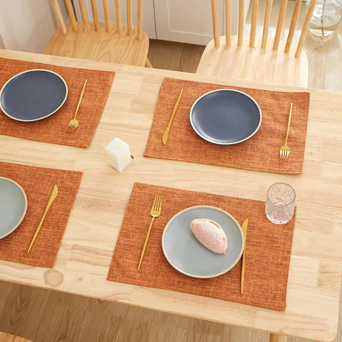 Jogo Americano de Linho para Mesa de Jantar 30x46 cm