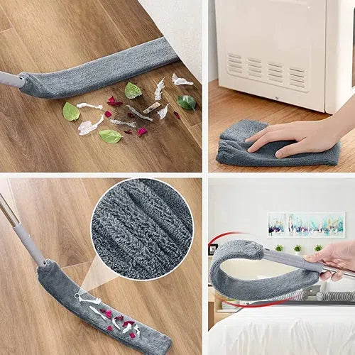 Kit Espanador Microfibra com Cabo Extensível-Kasamô