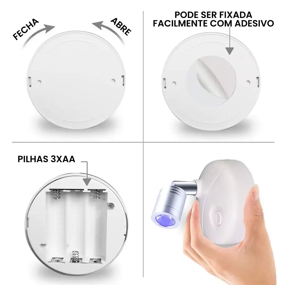 Kit Spots de Luz RGB Kasamô-Kasamô