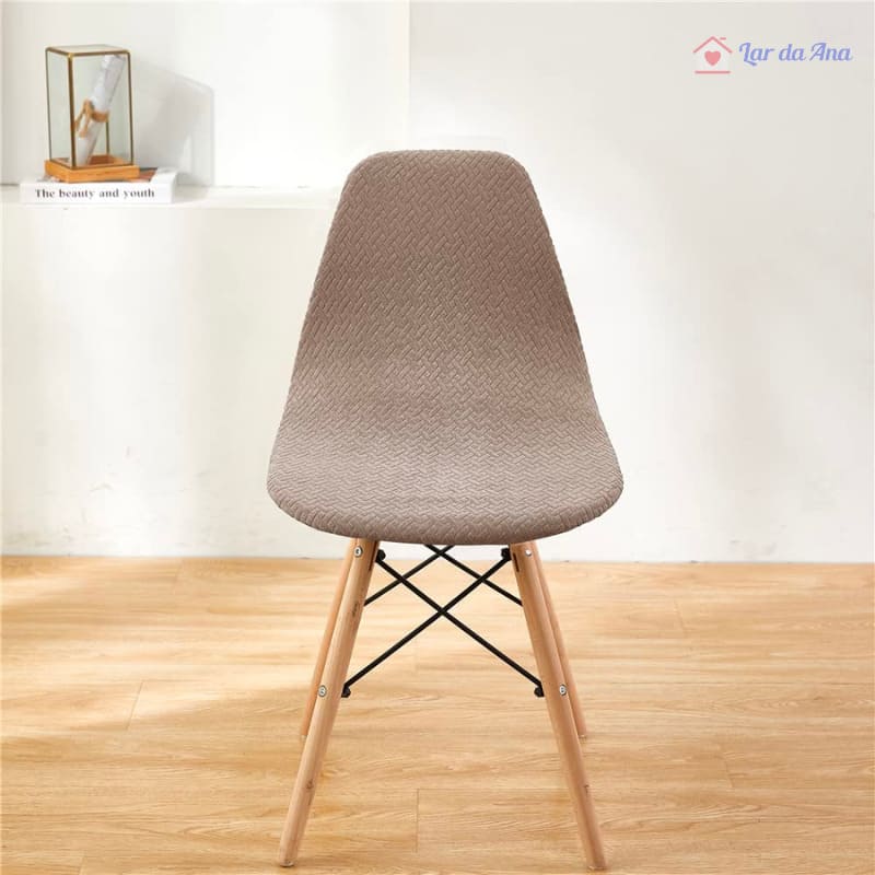 Kit Capas de Cadeira Eames Eiffel - Tecido Jacquard