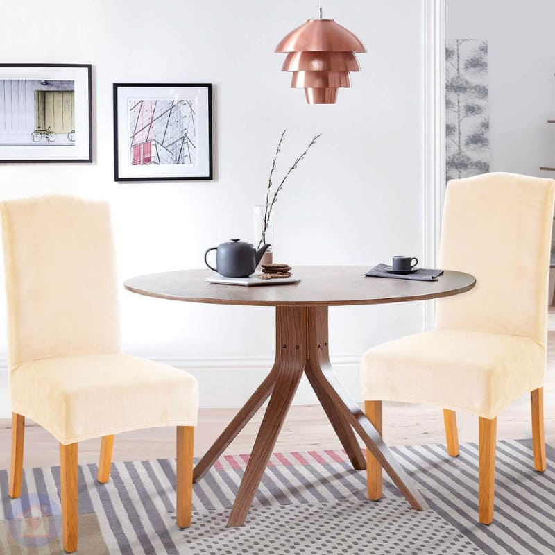 Kit Capas de Cadeira Suede Veludo