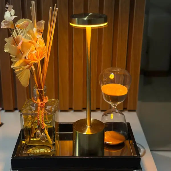 Luminária Led de Mesa Touch Recarregável Sem fio | Kasamô